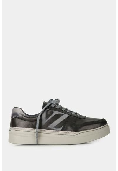 Tenis Whited 2 De Cuero Para Hombre Lateral Vz Negro Tenis Whited