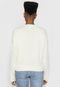 Suéter Tricot Roxy For Two Off-White/Azul - Marca Roxy