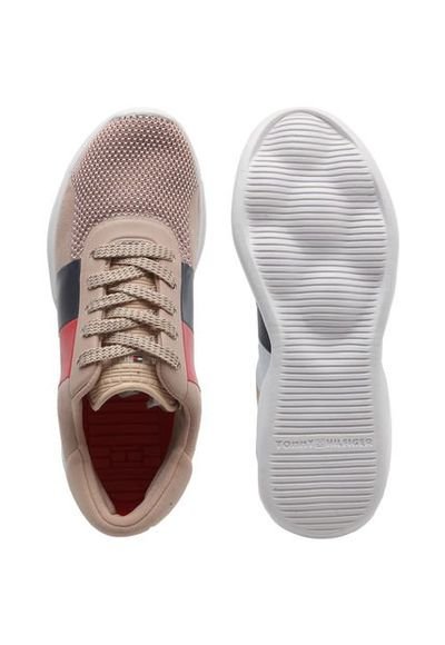 Tenis rosa tommy outlet hilfiger
