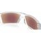 Óculos  Sol Oakley Heliostat Clear Prizm Sapphire Polarizada - Clear Branco - Marca Oakley