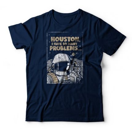 Camiseta Houston - Azul Marinho - Marca Studio Geek 