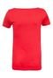 T-Shirt Colcci Fun  Vermelha - Marca Colcci Fun