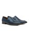 Sapato Social Azul em Couro 45885 - Marca Madok