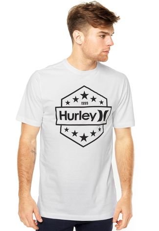 Camiseta Hurley Star Branca