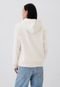 Blusa de Moletom Fechada GAP Logo Off-White - Marca GAP