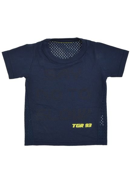 Camiseta Tigor T. Tigre Manga Curta Menino Azul-Marinho - Marca Tigor T. Tigre