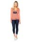 Blusa Malwee Love Laranja - Marca Malwee