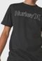 Camiseta Hurley O&O Outine Preta - Marca Hurley