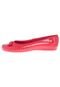 Sapatilha Usaflex PVC Laço Vermelha - Marca Usaflex