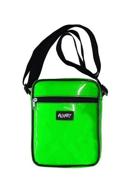 Mini Shoulder Bag Alkary Vinil Verde - Marca Alkary
