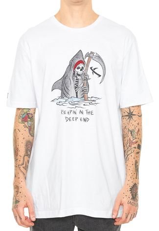 Camiseta ...Lost Reapin In The Deep End Branca