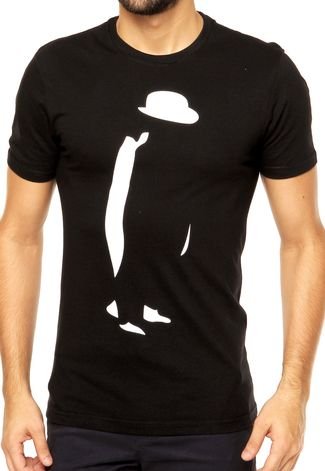 Camiseta Penguin Preta