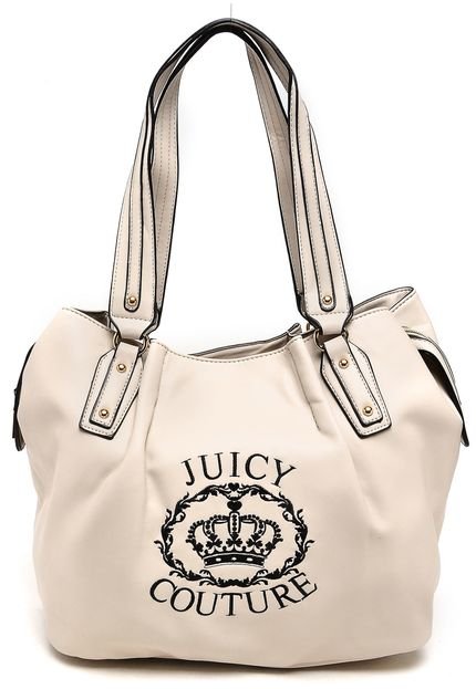 Bolsa Sacola Juicy Couture Grande Bege - Marca Juicy Couture