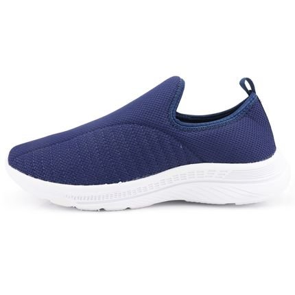 Tênis Feminino Esportivo Calce Fácil Leve Sapatore Azul - Marca Sapatore