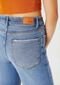 Calça Jeans Feminina Pantalona Cintura Alta - Marca Hering