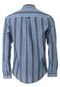 Camisa Tommy Hilfiger Listrada Cinza/Azul - Marca Tommy Hilfiger