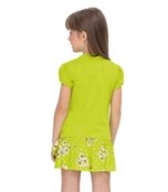 Blusa Infantil Feminina Em Cotton Leve Trick Nick Verde - Marca Trick Nick