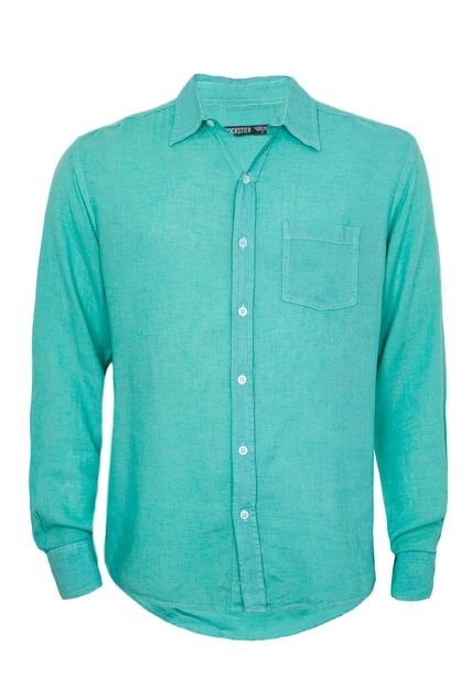Camisa Rockstter Linen Color Verde - Marca Rockstter