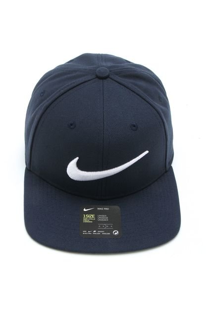 Boné Nike Sportswear Swoosh Pro Azul-Marinho - Marca Nike Sportswear