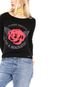 Camiseta Disparate Night Princess Preta - Marca Disparate