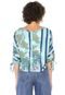 Blusa Mercatto Floral Verde - Marca Mercatto