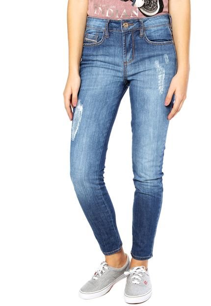 Calça Jeans Sommer Skinny Diane X Azul - Marca Sommer