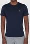 Camiseta Lacoste Logo Bordado Azul-Marinho - Marca Lacoste