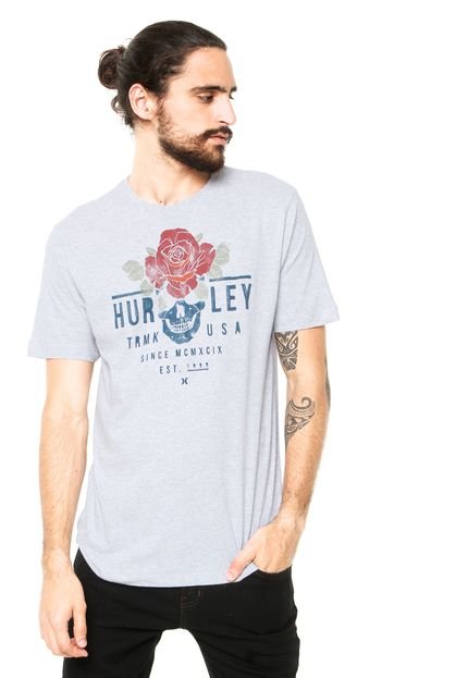 Camiseta Hurley Flowering Youth 2 Cinza - Marca Hurley