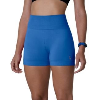 Short Lupo Up Feminino Levanta Bumbum Adulto Sport Fitness Sem Costura Academia  Azul