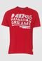 Camiseta HD Lettering Vermelha - Marca HD Hawaiian Dreams