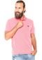 Camisa Polo Mr Kitsch Maga Curta Essential Rosa - Marca MR. KITSCH