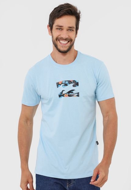Camiseta Billabong Team Wave Azul - Marca Billabong
