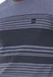 Camiseta Oakley Striped Box Azul - Marca Oakley