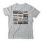 Camiseta Cassette Tapes - Mescla Cinza - Marca Studio Geek 