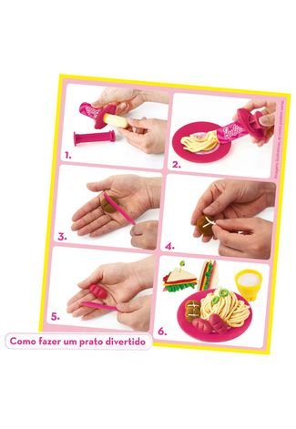 Massinha Comidinha Da Barbie Fun Divirta-Se - Compre Agora