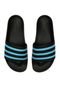 Chinelo Slide adidas Originals Adilette Preto/Azul - Marca adidas Originals
