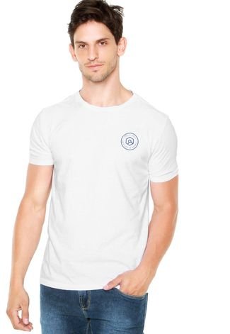 Camiseta VR Estampada Branca