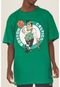Camiseta NBA Plus Size Estampada Boston Celtics Casual Verde - Marca NBA