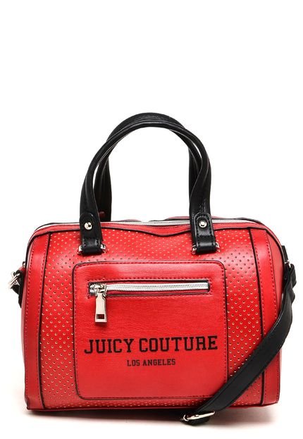 Bolsa Báu Juicy Couture Perfuros Vermelha - Marca Juicy Couture