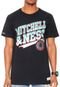 Camiseta Mitchell & Ness Ness Diagonal Sweep Preta - Marca Mitchell & Ness