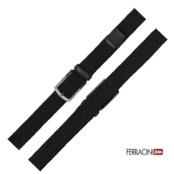 Cinto Ferracini Casual Flex Preto - Marca Ferracini