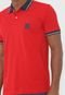 Camisa Polo Tommy Hilfiger Reta Logo Vermelha - Marca Tommy Hilfiger