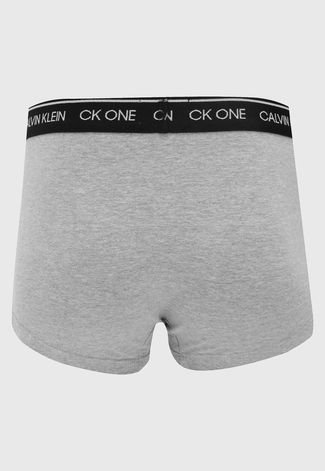 Cueca Calvin Klein Underwear Boxer Trunk Cinza