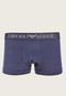 Kit 2pçs Cueca Emporio Armani Underwear Boxer Logo Azul - Marca Emporio Armani Underwear