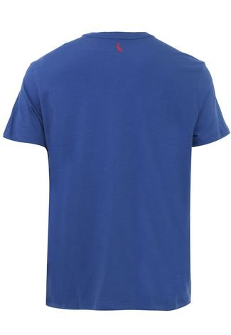 Camiseta Reserva Estampada Azul