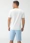 Pijama Calvin Klein Underwear Logo Branco/Azul - Marca Calvin Klein Underwear