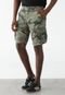 Bermuda Sarja GAP Cargo Camuflada Verde - Marca GAP