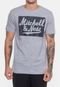 Camiseta Mitchell & Ness Masculina Estampada Cinza Mescla - Marca Mitchell & Ness