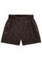 Shorts Plus Size em Viscose Estampado - Marca Lunender