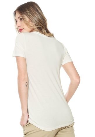 Camiseta MOB Estampada Off-white